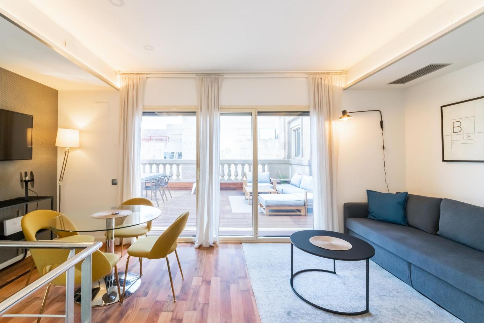 Unique Rentals - Placa Catalunya Central Apartments Barcelona Bagian luar foto