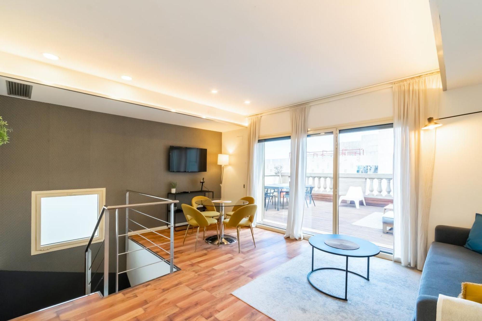Unique Rentals - Placa Catalunya Central Apartments Barcelona Bagian luar foto