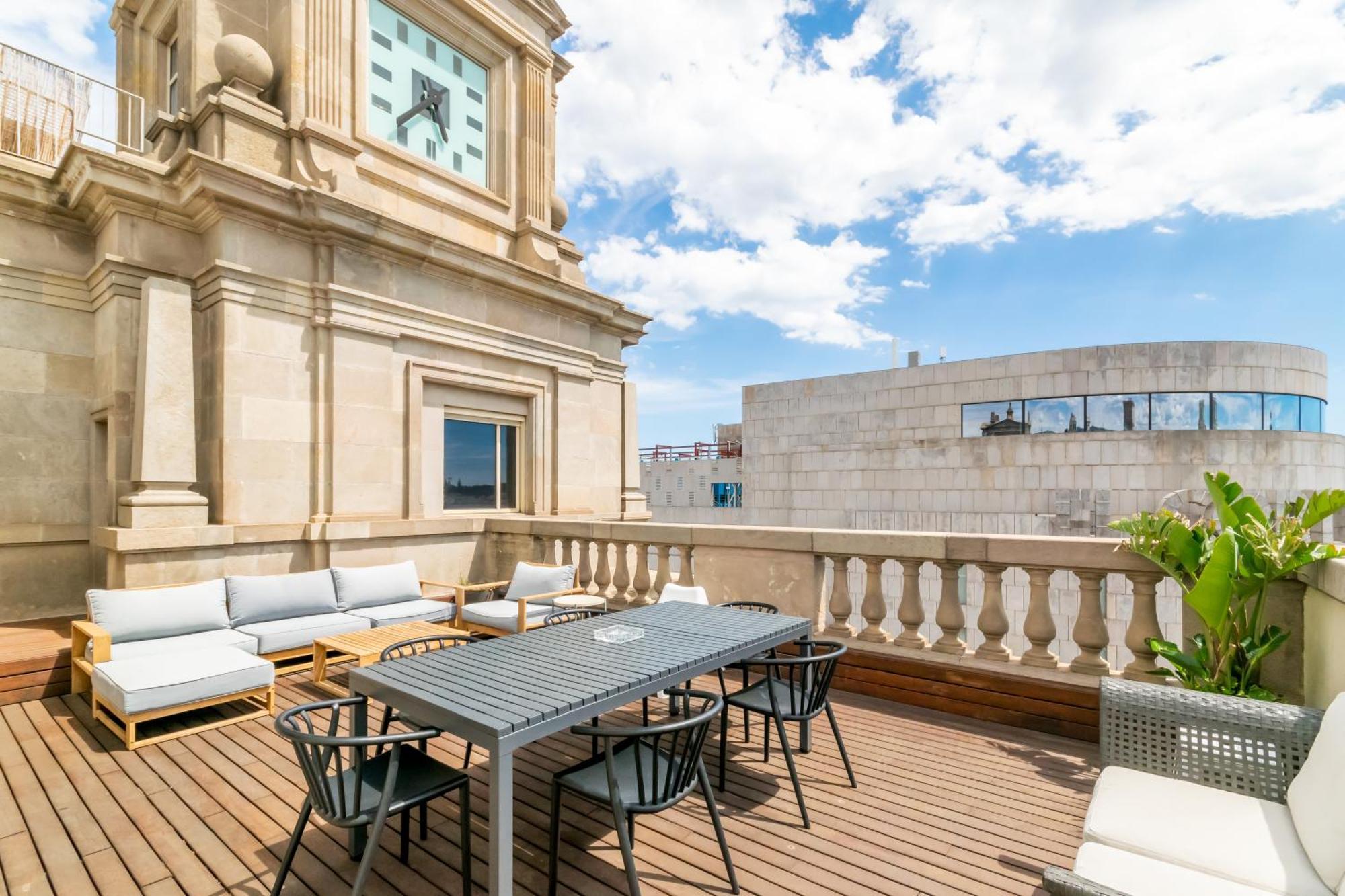 Unique Rentals - Placa Catalunya Central Apartments Barcelona Bagian luar foto