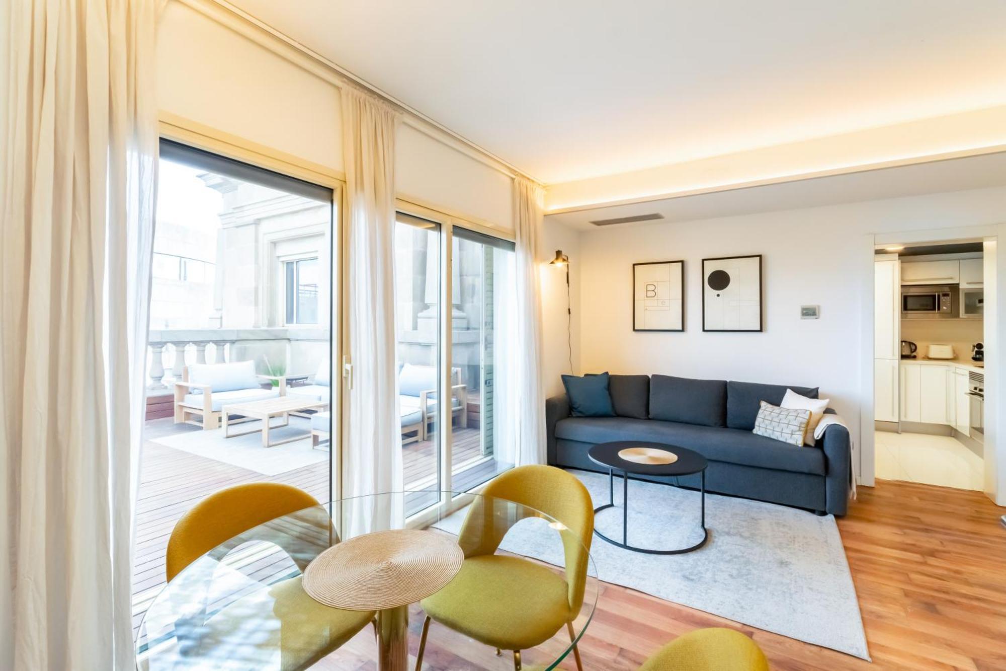 Unique Rentals - Placa Catalunya Central Apartments Barcelona Bagian luar foto